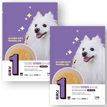 천군맘마 강아지 시니어 연어황태 습식사료, 연어, 120g, 2개