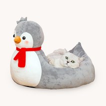 리스펫 반려동물 둥지 쿠션 방석, 펭귄