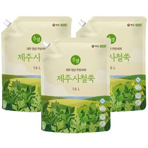 순샘 제주 사철쑥 항균 주방세제 리필, 1.6L, 3개