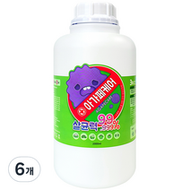 아가페케어 살균소독제, 2L, 6개
