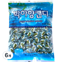 신화당 박하향 캔디, 750g, 6개