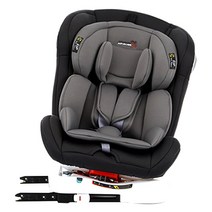 에어보스 스위벨 회전형 아이소픽스 카시트, 다크 그레이