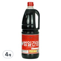 범일 간장, 1.7L, 4개