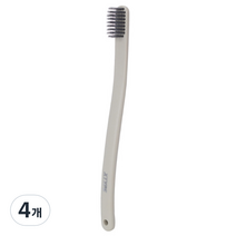 팡팡카트 극세사 소포트 칫솔 베이지, 1개입, 4개