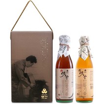 옛간 참기름 350ml + 들기름 350ml + 선물상자 세트 2호, 1세트