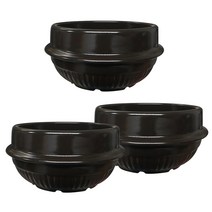 해피정 직화찌개솥 해장기A 2호, 3개, 2호(지름 126mm)
