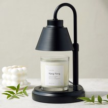 에인디 초초캔들워머 블랙+소이캔들280g 세트, 일랑일랑, 1개
