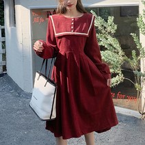 메이첼 긴소매 단아한 여리여리 롱 원피스 00211