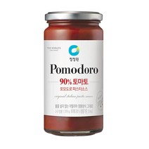 청정원 포모도로 토마토 파스타소스, 370g, 1개