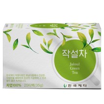 한국제다 작설차 25 티백, 1.4g, 25개입