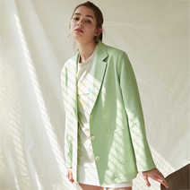 블러브 여성용 Linen Jacket