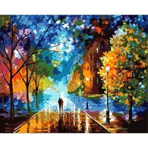 명화 팝 아트 유화 페인팅 DIY 어른 그림 그리기 캔버스 액자 대형, 10아름다운삶