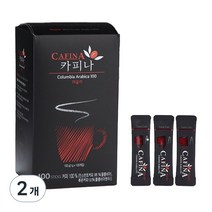 카피나 레귤러 아메리카노 커피믹스 100g, 1g, 100개입, 2개