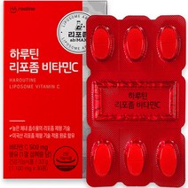 [비타민c블랙빼기] 하루틴 리포좀 비타민C 1100mg x 30정, 1개