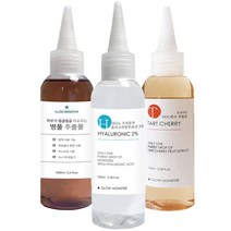 글로우몬스터 프리미엄 타트체리 추출물 원액 100ml + 병풀 추출물 + 3Kda 올리고 히알루론산 2% 원액 100ml, 1세트