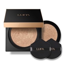 루나 롱래스팅 컨실웨어 쿠션 본품 12.5g + 리필 12.5g, 23호(미디움베이지), 1세트