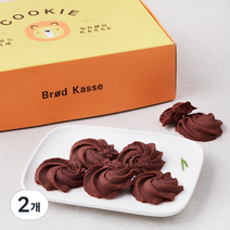 브로드카세 카카오 버터쿠키, 2개, 180g