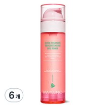 맥스클리닉 맥스 체인지 로즈 브라이트닝 오일 클렌징 폼, 110ml, 6개