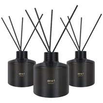 에어아트 에어테리어 아로마 디퓨저 200ml x 3p + 리드스틱 15p 세트, 홀리 가든