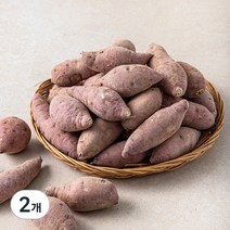 해남 꿀고구마(한입), 5kg(한입), 2개