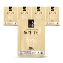 바른 도가니탕, 500g, 5개