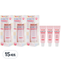 예꼬맘 치카케어 1단계 베이비용 무불소 치약 60g + 미니 치약 15g, 15세트