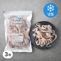 신선씨푸드 절단 주꾸미 500g, 3개