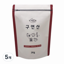 자연으로 구연산, 1kg, 5개