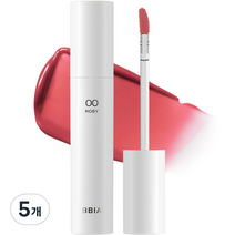 삐아 글로우 립틴트, 00 로지 보틀, 3.2g, 5개