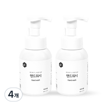 생활의정석 핸드워시 파우더향, 300ml, 4개