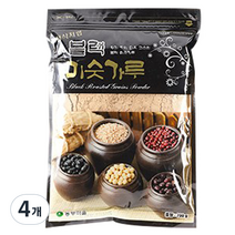 자연웰 블랙 미숫가루, 700g, 4개