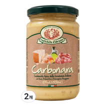 루스티켈라 디 아브루초 까르보나라 파스타 소스, 270g, 2개
