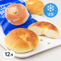 널담 베이글 플레인 (냉동), 12개, 140g