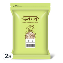 곳간지기 국산 율무, 2kg, 2개