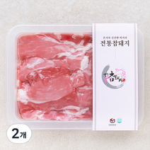 전통참돼지 뒷다리 주물럭 (냉장), 400g, 2개