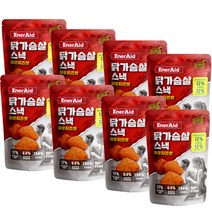 프로엠 닭가슴살 스낵 매운치즈맛, 8개, 25g