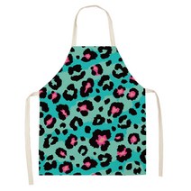 데이소이 차밍 호피 미술 앞치마, N12