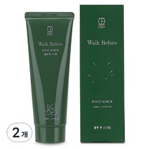 클풋 풋 스크럽 150ml, 2개, 1개입