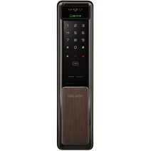 솔리티 웰콤 얼굴인식 푸시풀 디지털 도어락 WSP-2900A + 카드키 2p 세트, 고객직접설치