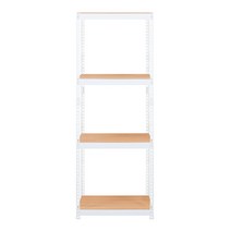 스피드랙 V2 선반 4단 600 x 300 x 2100 mm, 화이트(앵글)
