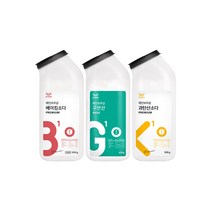 레인보우샵 톡톡이 삼총사 베이킹소다 프리미엄 500g + 구연산 베이직 420g + 과탄산소다 프리미엄 500g, 6세트