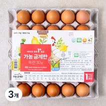 가농 무항생제 비타민E 함유 1+등급 특란 30구, 3개