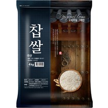 오리지널그레인 2022년산 햇곡 찹쌀, 4kg, 1개