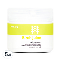 버치주스 하이드로 크림, 70g, 5개