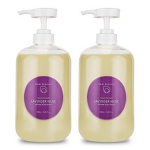 디오넬 디어브로콜리 바디워시 라벤더 머스크, 1000ml, 2개