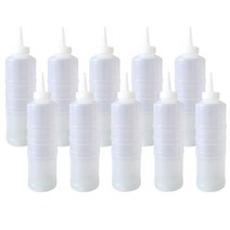 일상속반짝 국내생산 잘라쓰는 소스통 1구 뚜껑 미포함, 10개, 400ml
