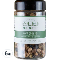잔다리 하루한줌콩, 110g, 6개