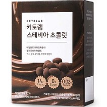 [3단초콜릿분수] 키토랩 무설탕 스테비아 초콜릿, 30g, 6개