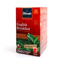 딜마 Funtea 잉글리쉬 브랙퍼스트 홍차, 2g, 25개, 25개