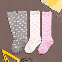 비단길 아동용 설레임 통통 니삭스 3켤레
